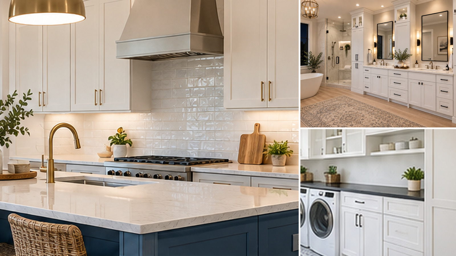 Home remodeling in Richmond VA with coordinated cabinetry