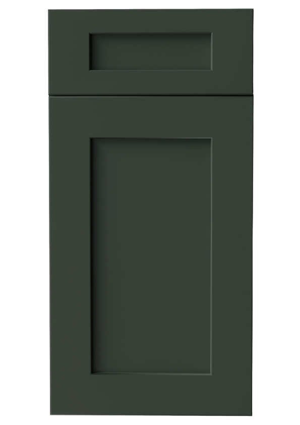 D7 Forest Green cabinet door reference